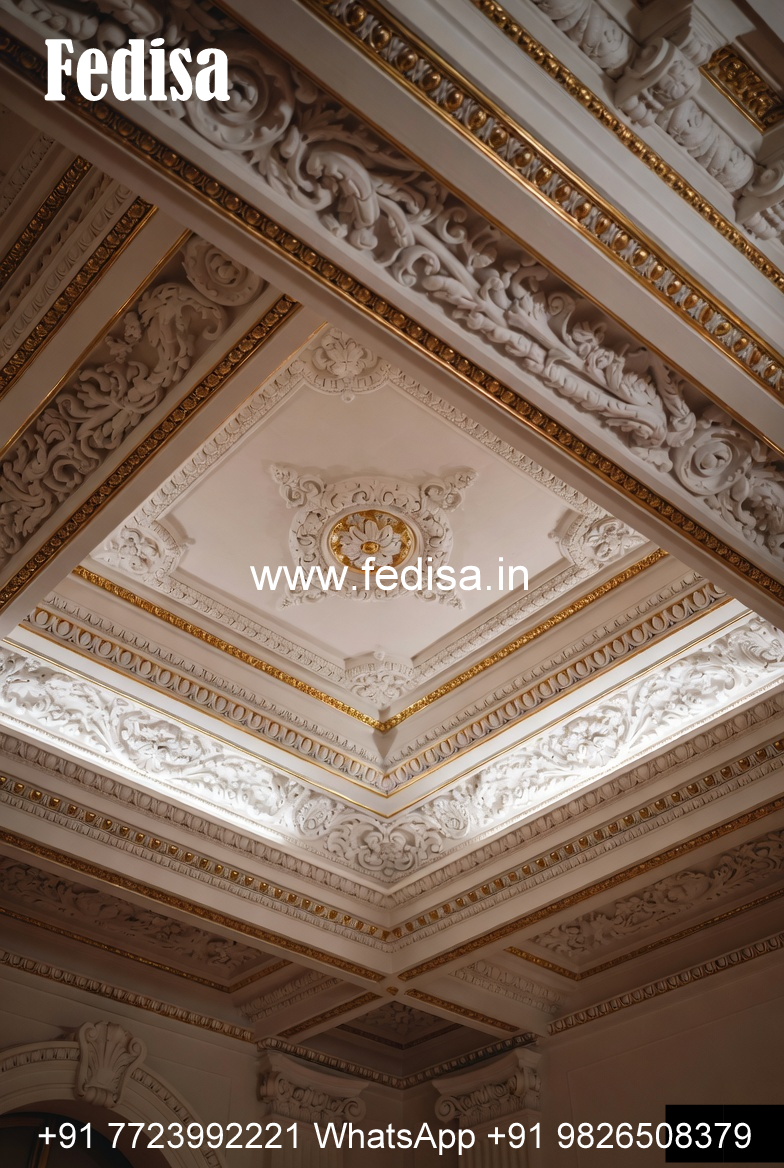 Carved Ceiling Design Best False Ceiling Design For Hall No-229