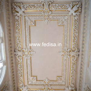 Carved Ceiling Design Master Bedroom False Ceiling Design No-307