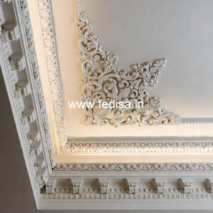 Carved Ceiling Design False Ceiling Color Design No-340
