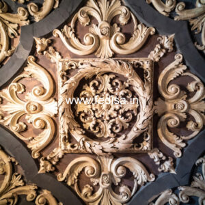 Carved Ceiling Design Four Ceiling Pop No-375