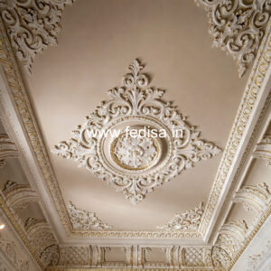 Carved Ceiling Design Luxury Ceiling Fans With Lights No-380