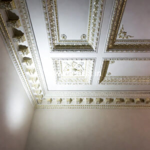 Carved Ceiling Design Cement Ceiling Corner Design No-430