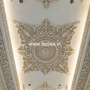 Carved Ceiling Design High Ceiling House Design No-446