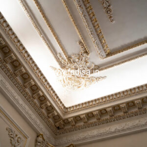 Carved Ceiling Design Pop Design For Dining Room No-481