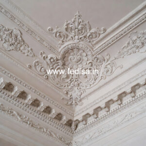 Carved Ceiling Design Hall Design Pop No-485