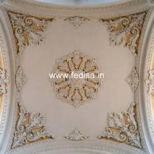 Carved Ceiling Design Master Bedroom Pop Design No-512