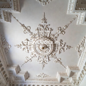 Carved Ceiling Design L Shape Ceiling Design No-519