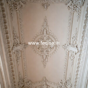 Carved Ceiling Design Gypsum Board Decor No-629