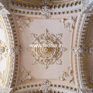 Carved Ceiling Design Outdoor Balcony Ceiling Design No-653