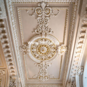 Carved Ceiling Design Pop Down Ceiling Design For Lobby No-660