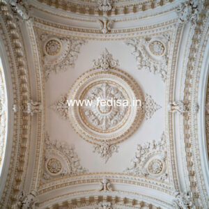 Carved Ceiling Design Dining False Ceiling Design No-663