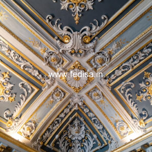 Carved Ceiling Design Porch False Ceiling Design No-664