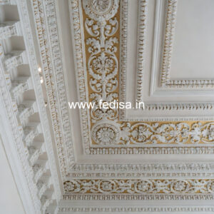 Carved Ceiling Design Flower Ceiling Design For Hall No-677