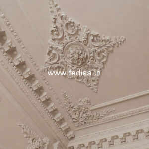 Carved Ceiling Design Mirror Ceiling Design No-704