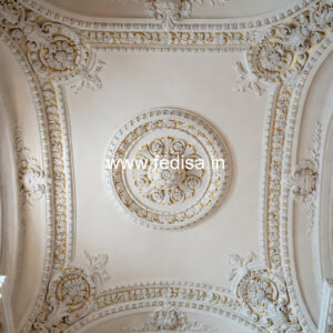 Carved Ceiling Design Gypsum Interior Design No-745