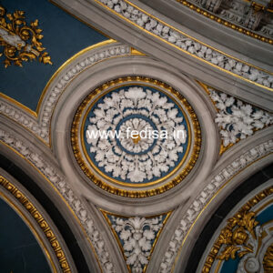 Carved Ceiling Design Gypsum Designs For Living Room No-771