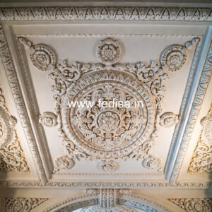 Carved Ceiling Design Pop Design For Pooja Room No-791