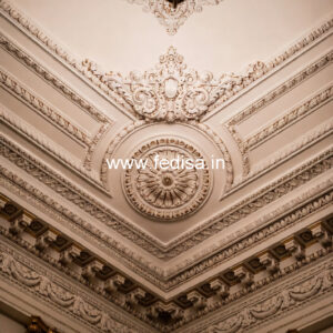 Carved Ceiling Design Corridor False Ceiling No-818