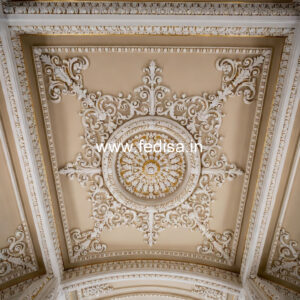Carved Ceiling Design Cornice Molding Pop Design No-828
