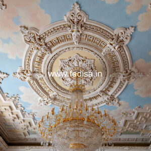 Carved Ceiling Design Pop Pvc Design No-844