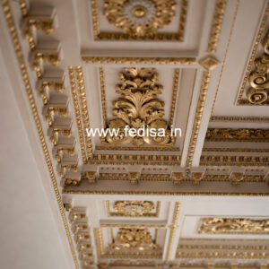 Carved Ceiling Design Pop Flower Design Price No-883