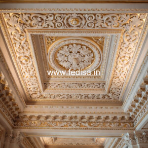 Carved Ceiling Design Pop Design Color For Hall No-922
