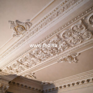 Carved Ceiling Design Lobby Design Pop No-929