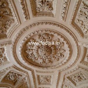 Carved Ceiling Design Living Room Roof Design No-987