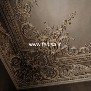 Carved Ceiling Design Plaster Ceiling Cornice Design No-990