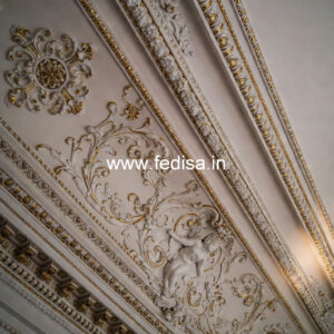Carved Ceiling Design Simple Pvc Ceiling Design No-1009