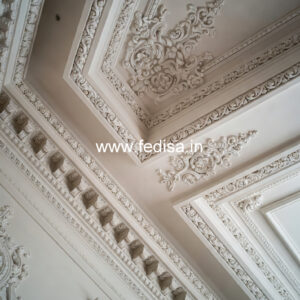 Carved Ceiling Design New Pop Design For Hall No-1020