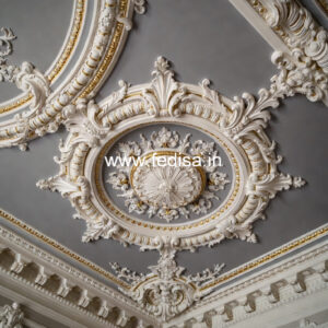 Carved Ceiling Design Small Dining Room Ceiling Design No-1046