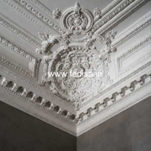Carved Ceiling Design Gypsum Decor Design No-1062
