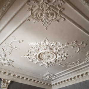 Carved Ceiling Design Pop Ceiling Flower Design No-1067