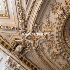 Carved Ceiling Design Small House Ceiling Design No-1126