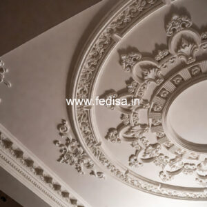 Carved Ceiling Design Roof Pop Design Color No-1128