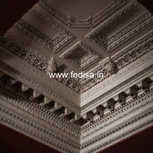 Carved Ceiling Design New Pop Design Hall No-1142