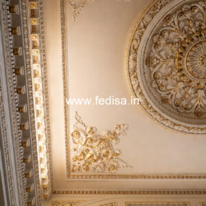Carved Ceiling Design Small Bedroom Pop Design No-1145