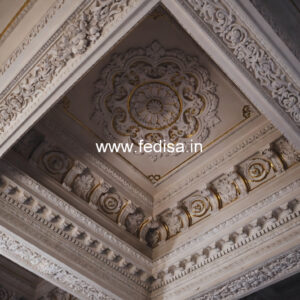 Carved Ceiling Design Pop Design For Small Office Ceiling No-1159