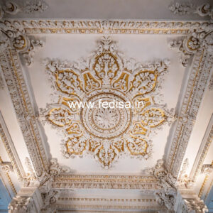 Carved Ceiling Design Pvc False Ceiling Design For Hall No-1160