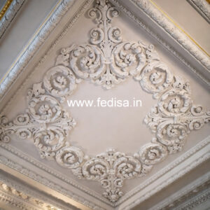 Carved Ceiling Design Gypsum Design For Hall No-1165