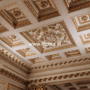 Carved Ceiling Design Gyproc False Ceiling Design No-1166