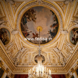 Carved Ceiling Design House Pop Design For Hall No-1168
