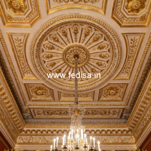 Carved Ceiling Design Duplex Ceiling Design No-1186
