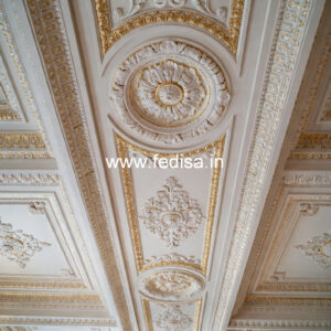 Carved Ceiling Design Plaster Ceiling Design For Living Hall No-1188