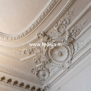 Carved Ceiling Design Pop Plaster Design No-1207