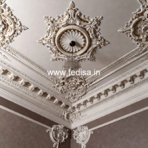 Carved Ceiling Design Geometric Ceiling Design No-1208