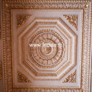 Carved Ceiling Design Simple Gypsum Ceiling No-1252