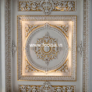 Carved Ceiling Design Led Profile Light Ceiling Design No-1261