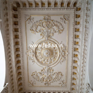 Carved Ceiling Design False Ceiling Design Room No-1268